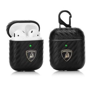 Case Cover For Airpods Fits only 1st and 2nd Gen Carbon Design